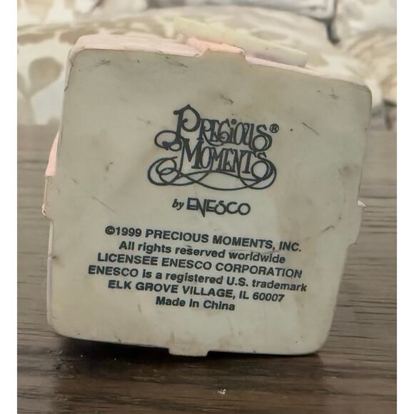 Enesco Precious Moments “For You” Cupcake Reversible Trinket Box –1999 - Picture 8 of 9